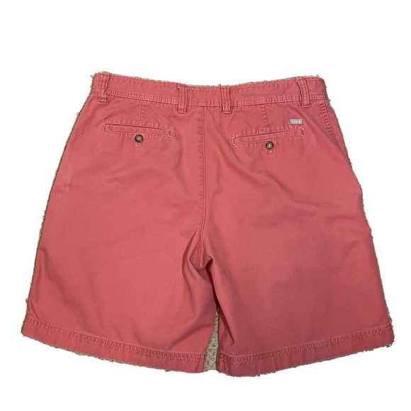 IZOD Men’s 36 Saltwater Shorts Red - Picture 2 of 4